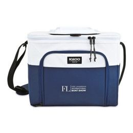 Custom Igloo Seadrift Hard Lined Cooler - Navy-White