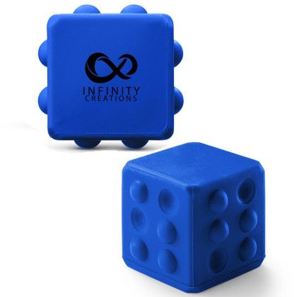 Custom Push Pop Bubble Cube Fidget Sensory Toy - Royal Custom Push Pop Bubble Cube Fidget Sensory Toy - Royal