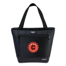 Custom Igloo REPREVE Tote Cooler - Black - Added Fee for Multiple Imprint Colors