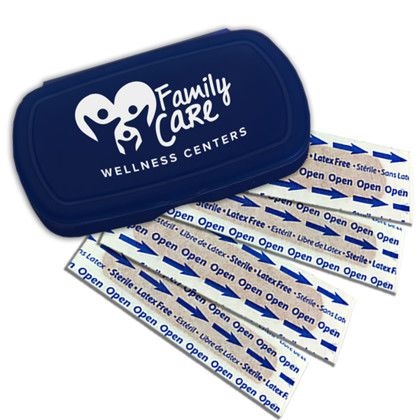 Custom Compact Bandage Kit - Navy Blue