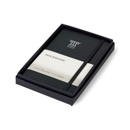 Custom Moleskine Pocket Notebook Gift Set - Black