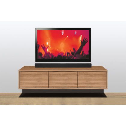 Custom iLive 32" Bluetooth Wireless Sound Bar - Black - In Use Custom iLive 32" Bluetooth Wireless Sound Bar - Black - In Use
