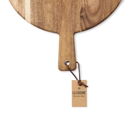 Custom La Cuisine Charcuterie & Pizza Board with Tag
