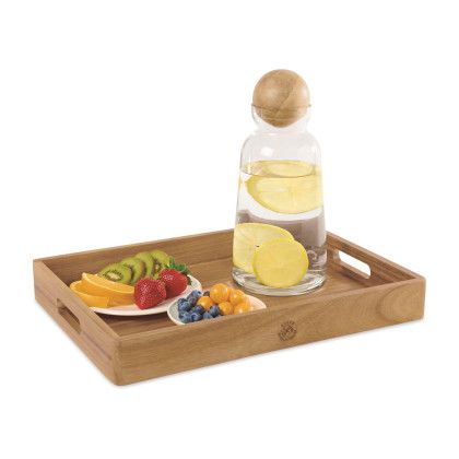 Custom La Cuisine Serving Tray - In Use