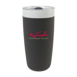 Custom W&P Insulated Ceramic Tumbler -20 oz - Charcoal