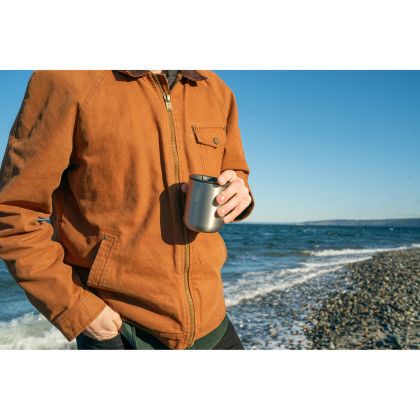 Custom MiiR Climate+ Tumbler - 12 Oz. - Silver Satin - In Use