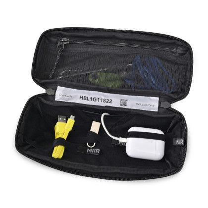 Custom MiiR Olympus 2.0 1L Tech Organizer - Black - Interior - Items Not Included