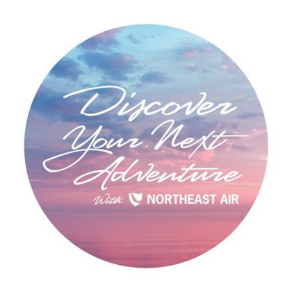 Custom Circle Sticker 3" dia. White Vinyl Removable Adh Back Digital