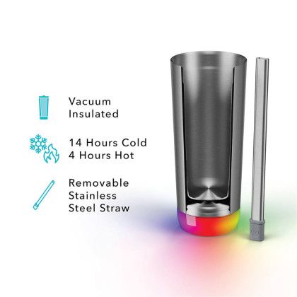 Custom HidrateSpark 20 oz. PRO Tumbler, Engraved with Logo Custom HidrateSpark 20 oz. PRO Tumbler, Engraved with Logo