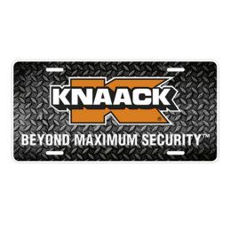 Custom License Plate 6" x 12" .040" Polystyrene Slots Full Color