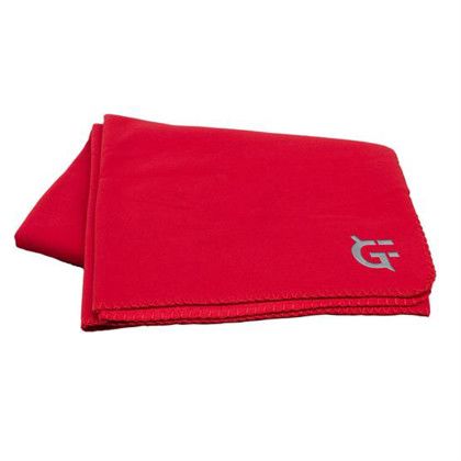 Custom 100 Percent Recycled RPET Fleece Blanket - Red