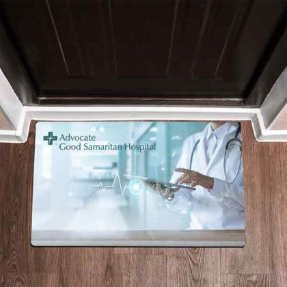 Custom 25" x 42" Floor Mat - In Use - Alternative Style