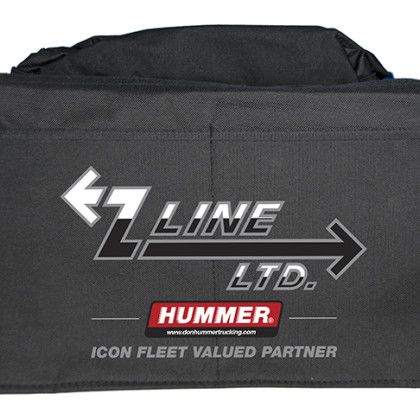 Custom 14- Pocket Seat-Back Organizer - Imprint Area