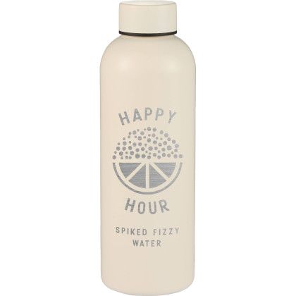 Custom Cleave Recycled Stainless Steel Bottle 25 oz - Cream