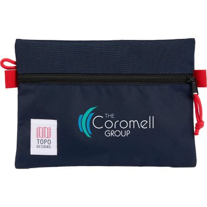 Custom Topo Designs Accessory Travel Pouch - Navy