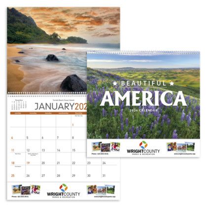 Premium Appointment Calendar - Beautiful America
