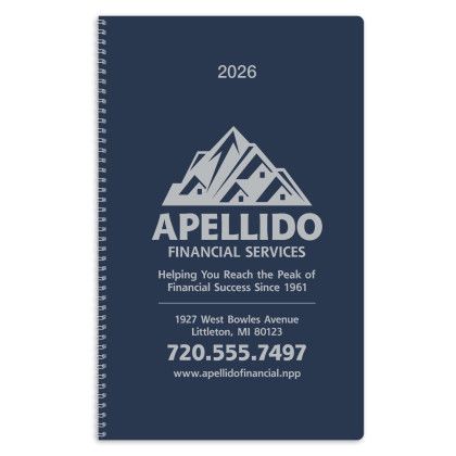 Custom Classic Weekly Desk Planner - FREE SET-UP - Navy