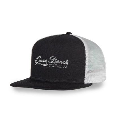 Custom Merrimack Hat Co. Knox Trucker - Black - Side