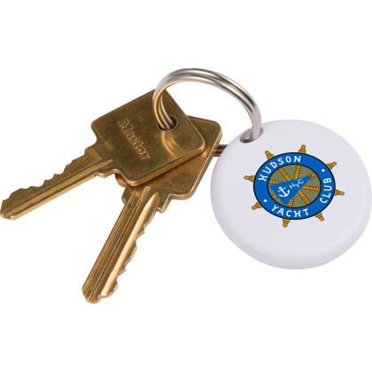 Custom Find My Keys Bluetooth Tracker - Added Fee for Full-Color Imprint
