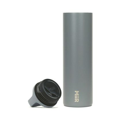 Custom MiiR Vacuum Insulated Wide Mouth Bottle - 20 Oz. - Basal - Lid Off