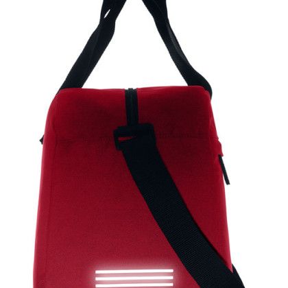 Custom CORE365 Essentials Duffel Bag - Classic Red - Back - Vertical for Backpack Style Carrying