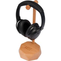 Custom Desk Tune FSC-Certified Wood Headphone Stand - headphones not included