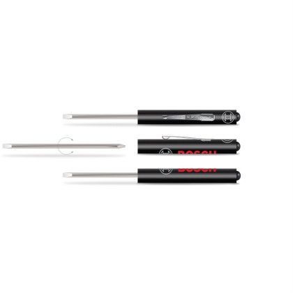 Custom Pocket Partner Reversible Blade Screwdriver - Black