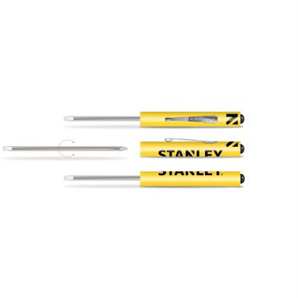 Custom Pocket Partner Reversible Blade Screwdriver - Yellow