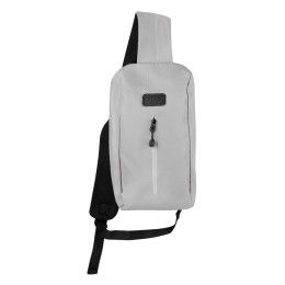 Custom BrandCharger Eco Sling Backpack - Gray/Black