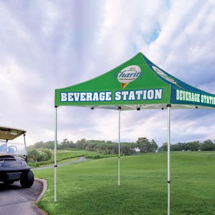 Custom 10' Heavy Duty Canopy Tent - In Use