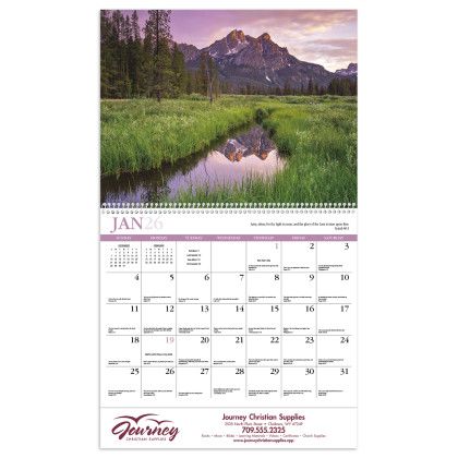 Custom Reflections Non-Denominational Appointment Calendar - Spiral Custom Reflections Non-Denominational Appointment Calendar - Spiral