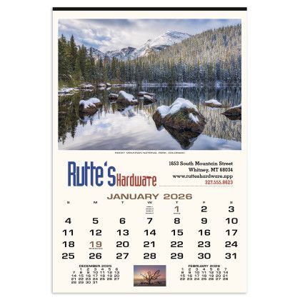 Custom Scenic America Executive Calendar