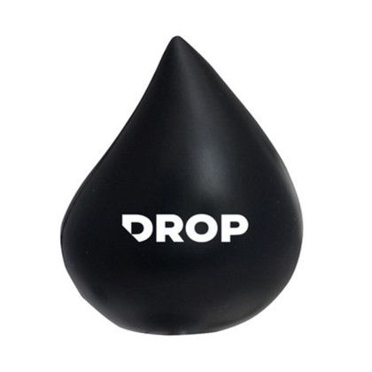 Custom Droplet Stress Reliever - Black