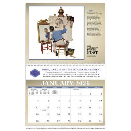 Custom The Saturday Evening Post 2 Calendar Custom The Saturday Evening Post 2 Calendar