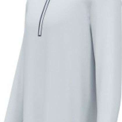 Custom Men's Clubhouse Mock Pullover - Pearl Blue - Side Custom Men's Clubhouse Mock Pullover - Pearl Blue - Side