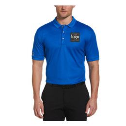 Custom Solid Polo Men's - Magnetic Blue