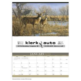 Custom Wildlife Art by the Hautman Brothers Calendar