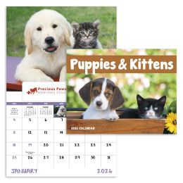 Custom Puppies & Kittens - Window Calendar