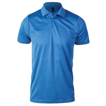 Custom Men's Eco Title Polo Shirt - Heather Royal