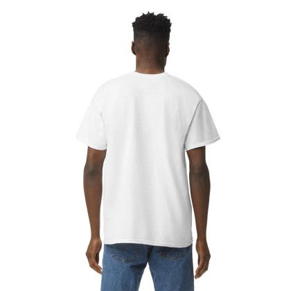 Gildan Adult Heavy Cotton T-Shirt - WHITE-BACK