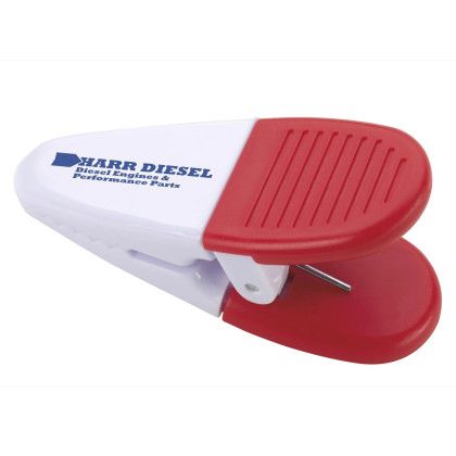 Custom Ultra Clip - White with Red