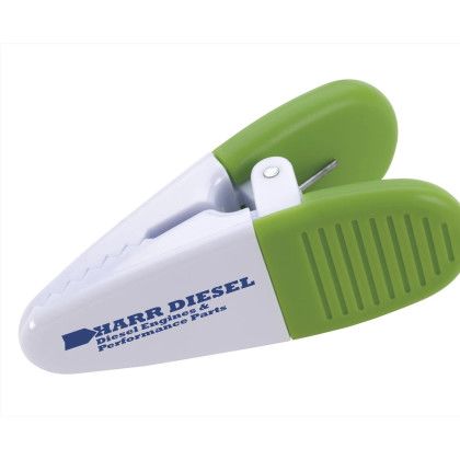 Custom Ultra Clip - White with Green