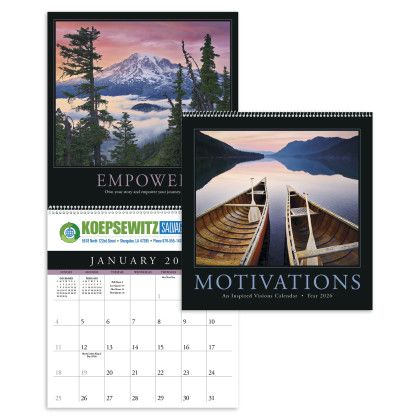 Custom Motivations Calendar