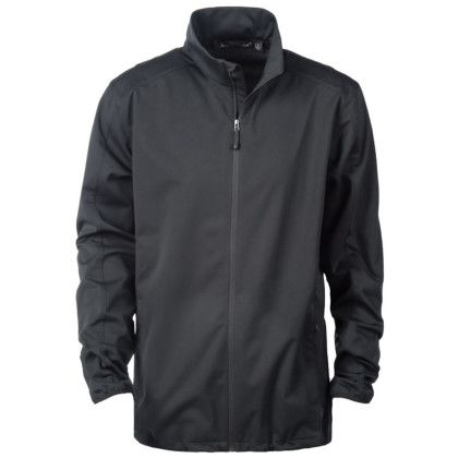 Custom Men's Apex Softshell Jacket - Black