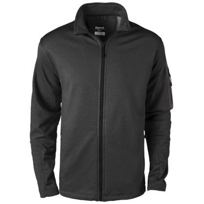 Custom Men's Reebok Freestyle Jacket - Heather Black