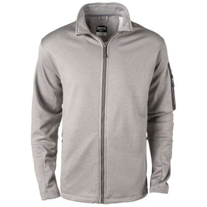 Custom Men's Reebok Freestyle Jacket - Heather Charcoal