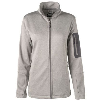 Custom Women's Reebok Freestyle Jacket - Heather Charcoal