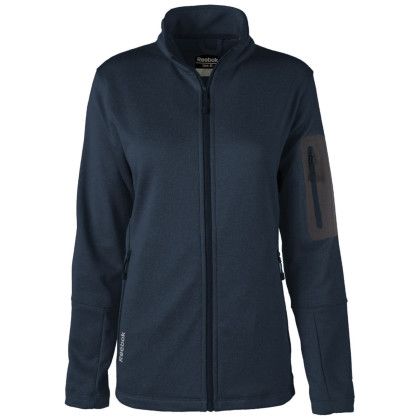 Custom Women's Reebok Freestyle Jacket - Heather Navy