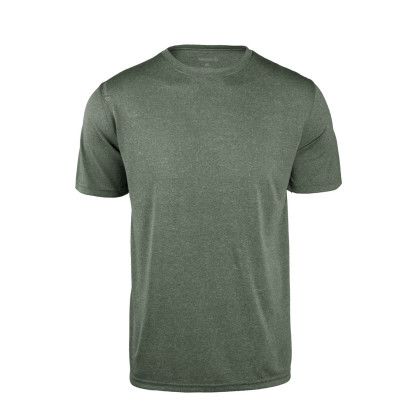 Custom Men's Reebok Endurance Performance Tee Shirt - Heather Forest