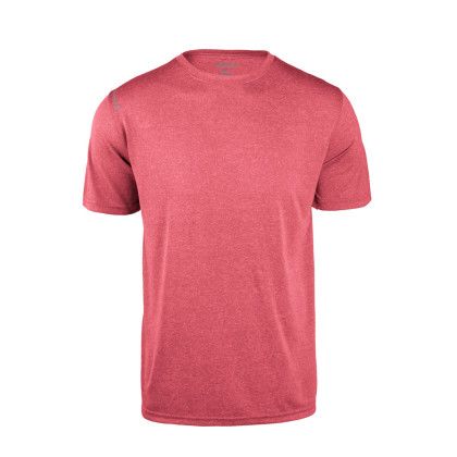 Custom Men's Reebok Endurance Performance Tee Shirt - Heather Red